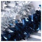 Wholesale Yiwu Shuangyuan Christmas factory direct sale outdoor and indoor PET assorted color tinsel garland