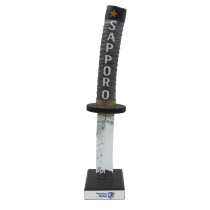custom designing sapporo sword beer tap handle