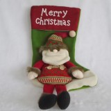Exquisite Wholesale high quality Soft Hanging Christmas Stockings