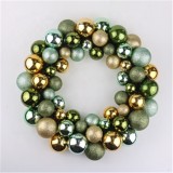 outdoor xmas christmas ball wreath decorations