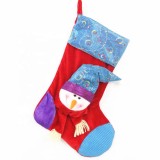 hanging cute santa claus /angel snowman doll Christmas stocking christmas gifts decoration
