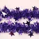 Christmas party decoration ,PET Tinsel Garland