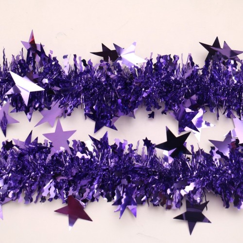 Christmas party decoration ,PET Tinsel Garland