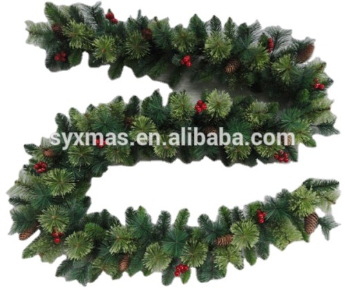 200cm wholesale Decorative PVC Christmas garland