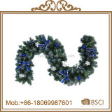 200cm Artificial Christmas Garland with ball and other ornaments decorated hot sell