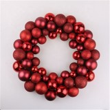 outdoor xmas christmas ball wreath decorations