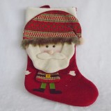 Exquisite Wholesale high quality Soft Hanging Christmas Stockings