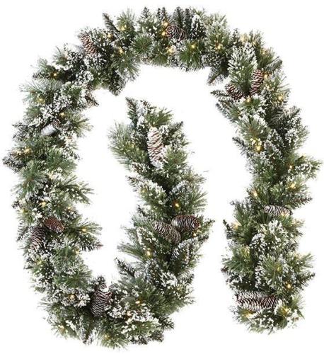 Christmas Garland Decoration  Festival Wholesale Hanging Outdoor Christmas Tree Ornament Wreath