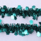 Xmas tinsel for Xmas indoor and outdoor decoration