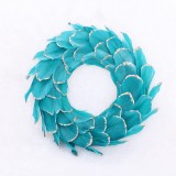 high quality Christmas feather wreath decoration