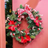 2021 New Design High Quality Christmas PE White Wreath For Holiday Wedding Party Decoration Supplies Hook Ornament Craft Gifts