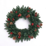 2021 BSCI Christmas wreath supplier  wholesale decorative Christmas wreath decoration