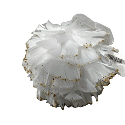 New design feather hanging ball christmas baubles home decoration