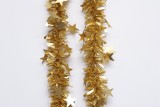 Wholesale Yiwu Shuangyuan Christmas factory direct sale outdoor and indoor PET assorted color tinsel garland