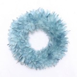 high quality Christmas feather wreath decoration