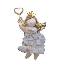 2020 Stock New Design High Sales Christmas Plush Angel For Holiday Wedding Party Decoration Supplies Hook Ornament Craft Gifts