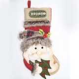 large size Christmas snowman stocking christmas gifts