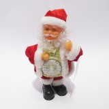 Christmas Electric Santa Claus Music Doll Gift For Children