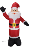 promotion standing up inflatable Christmas Santa Claus