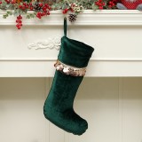 Factory Direct Sale Big size 50cm UK and Europe Style  Long Christmas Sock and stockings for Christmas Gift