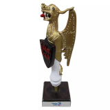 custom designing Gulden Draak Quad custom resin beer tap handle