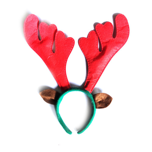 Led Reindeer Hat Antler Christmas Headband