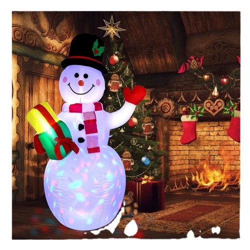 2021 New Design High Sales Christmas Inflatable Snowman christmas outdoor decoration