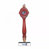 custom desgin rockard's wooden beer tap handle