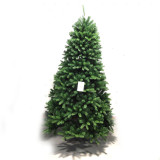 Miniature Real Blue Lights Glass Christmas Trees