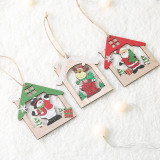 Wholesale New Christmas Decorations Wood Hanging Decoration  For Kids christmas decorations
