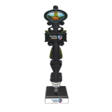custom design L O E S brewing resin beer tap handle