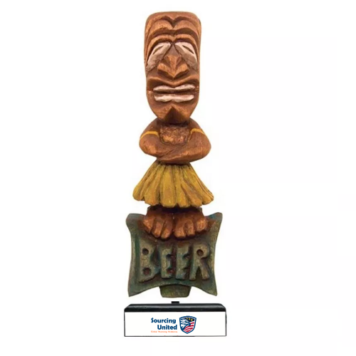 chile rock man resin beer tap handle