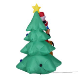 2021 New Design High Sales Christmas Inflatable Shine Bear For Holiday Wedding Party Decoration Supplies Ornament Craft Gifts