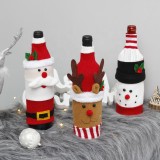 2020  Cute Xmas Gift Wine Bottle civer Christmas gift Wine Bottle Cover