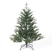 Hot Artificial Christmas Tree Flocked Snow Trees with Pine Cone Decoration and Metal Stand