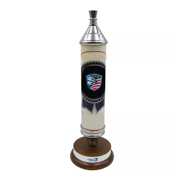 Pabst blue ribbon custom designing beer tap handle
