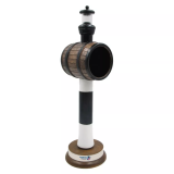custom light house beer tower tap handle