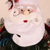 New Year Product Santa /Snowman Doll Christmas Tree Top Pendant decorations holiday decoration supplies