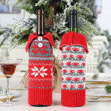New Year Customise Rustic Fancy Christmas Wine Bottle Cover