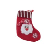 Decorated Felt material mini Fancy Christmas socks