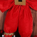 New Design Popular Style Big Size Decorated Christmas Elf Stocking  For Christmas tree