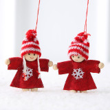 Newest Hot Sale Christmas Gifts Santa Claus Elf Angel Christmas Hanging Doll