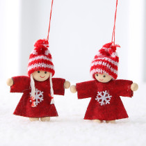 Newest Hot Sale Christmas Gifts Santa Claus Elf Angel Christmas Hanging Doll