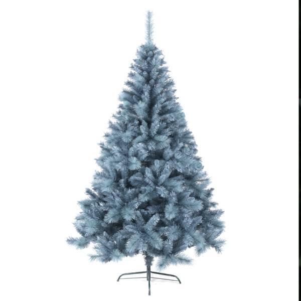 6 ft 7ft 8ft Prelit Artificial Christmas Tree Pencil Slim Tree with Clear Lights