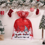 Christmas Nordic Style Gnomes Burlap Gift Bags Customize Candy Drawstring Bag Christmas Gift Ornaments For Holiday