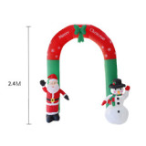 2021 LED Christmas Inflatable Santa Claus Outdoor Garden New Year Christmas Decoration Gift For Kids Children Toy
