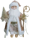 Cute fabric Christmas Santa Claus decoration