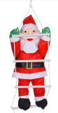 new design inflatable Christmas hanging santa climbing rope