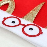 Wholesale Yiwu Shuangyuan 48*28cm Adult Red Christmas Hat