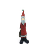 paper mache standing santa for christmas decoration and gifts